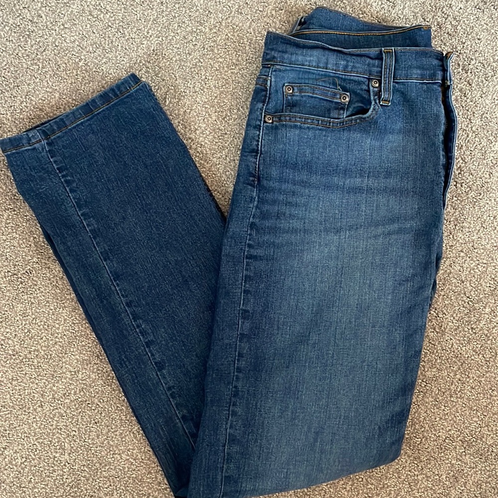 George Brand Straight Leg Blue Jeans